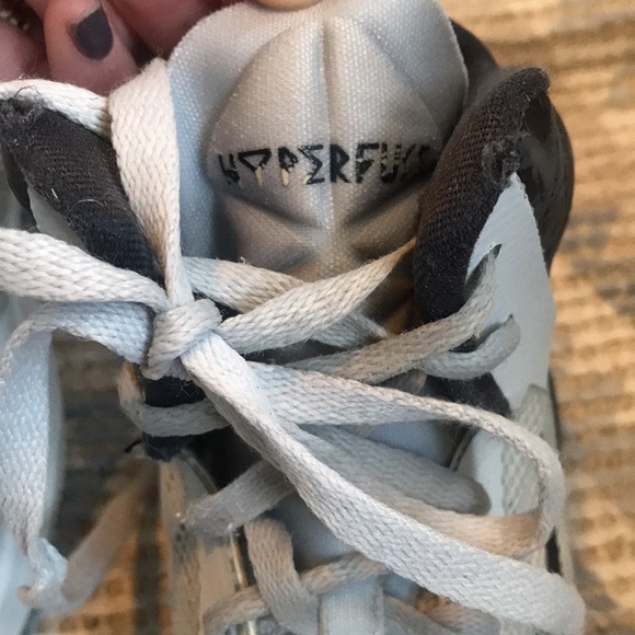 Nike Zoom Hyperfuse High Tops Size 7.5 - Picture 6 of 13